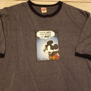 Vintage main street Disney mickey t shirt